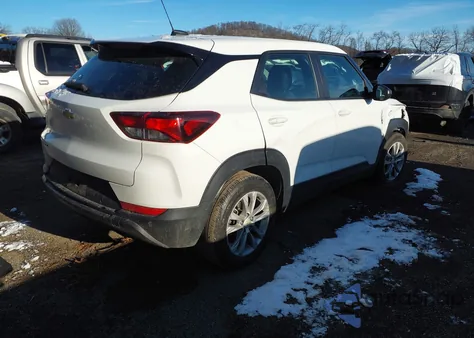 2022 Chevrolet Trailblazer Fwd Ls z USA, uszkodzony, nr VIN KL79MMS2XNB101590
